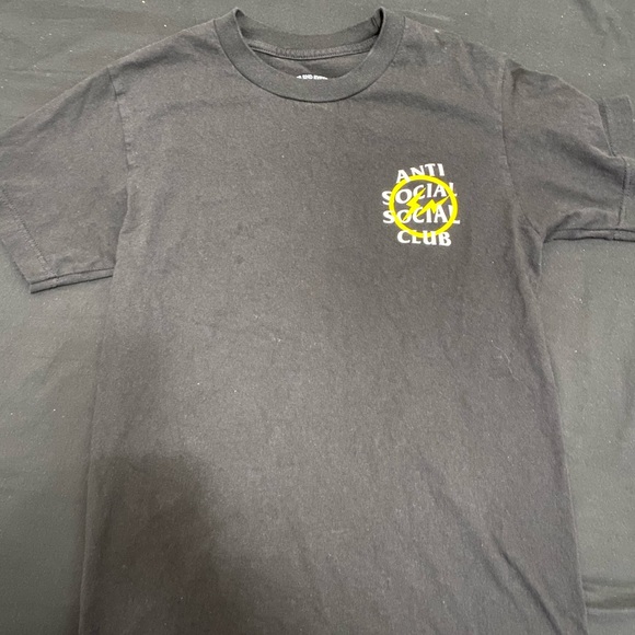 Anti Social Social Club X Fragment Yellow Bolt - Picture 4 of 5